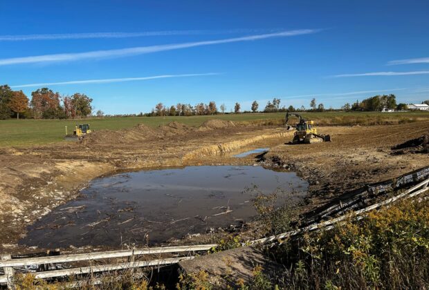 DUC and Watersheds Canada build 10 new wetlands to support Great Lakes water quality