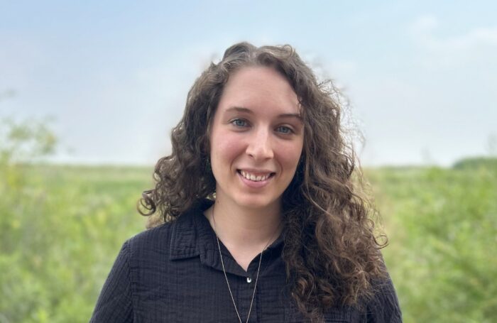 Rose Lacombe, research biologist with the Institute for Wetland and Waterfowl Research (IWWR).