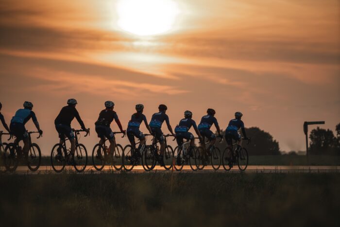 Cyclists participate in Ride to the Lake 2025.
