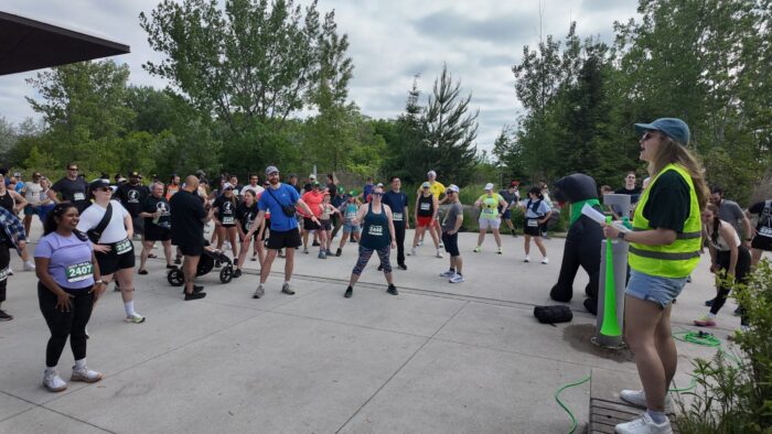 Toronto Duck and Run 2026 at Tommy Thompson Park.