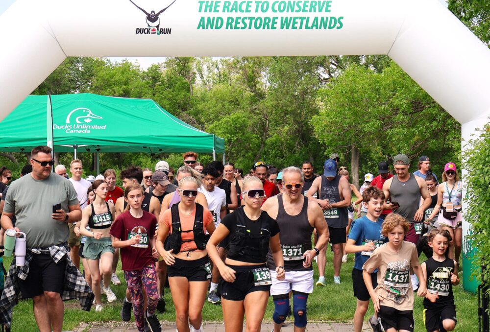 2026 Duck and Run event in Regina, Saskatchewan.