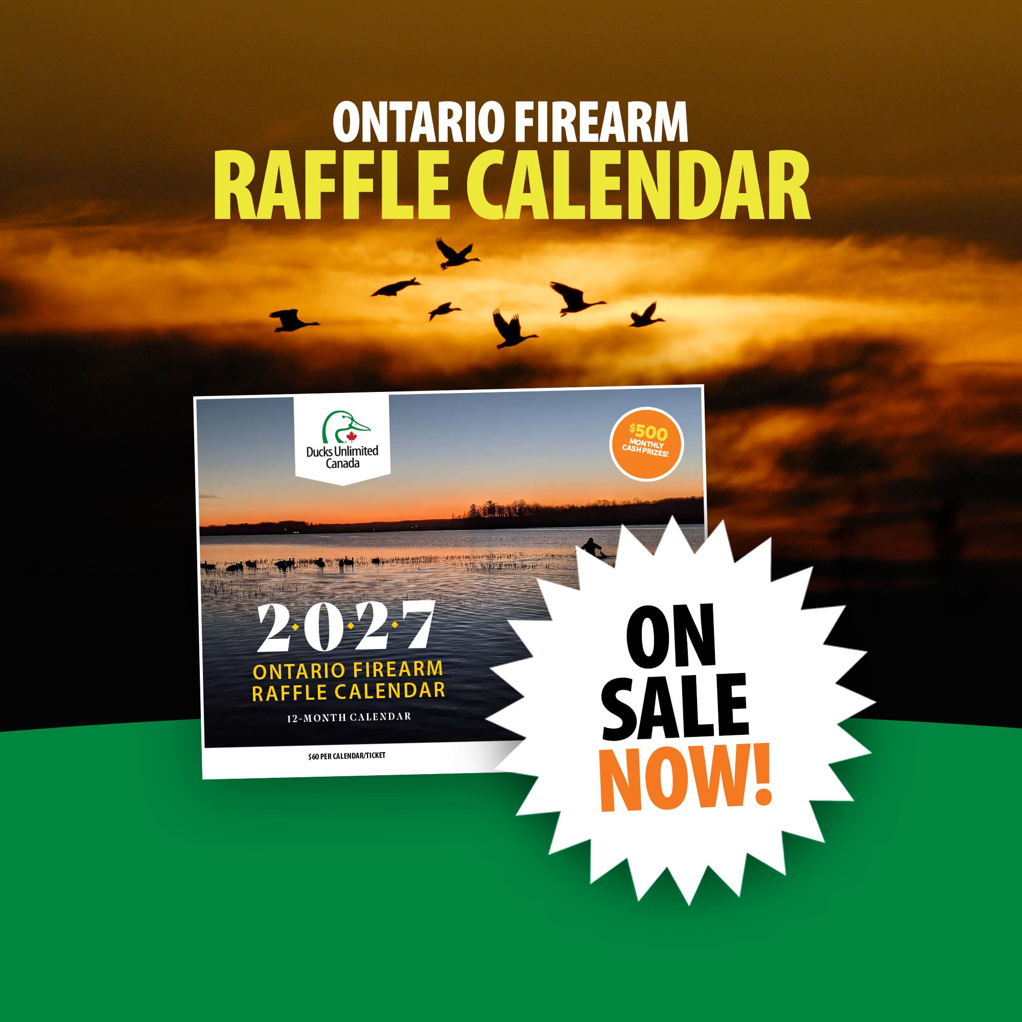 Ontario Calendar cover